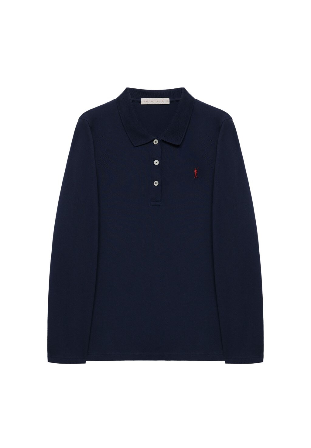 

Рубашка-поло Long Sleeve Custom Fit Petra Go B Ml Polo Club, цвет navy
