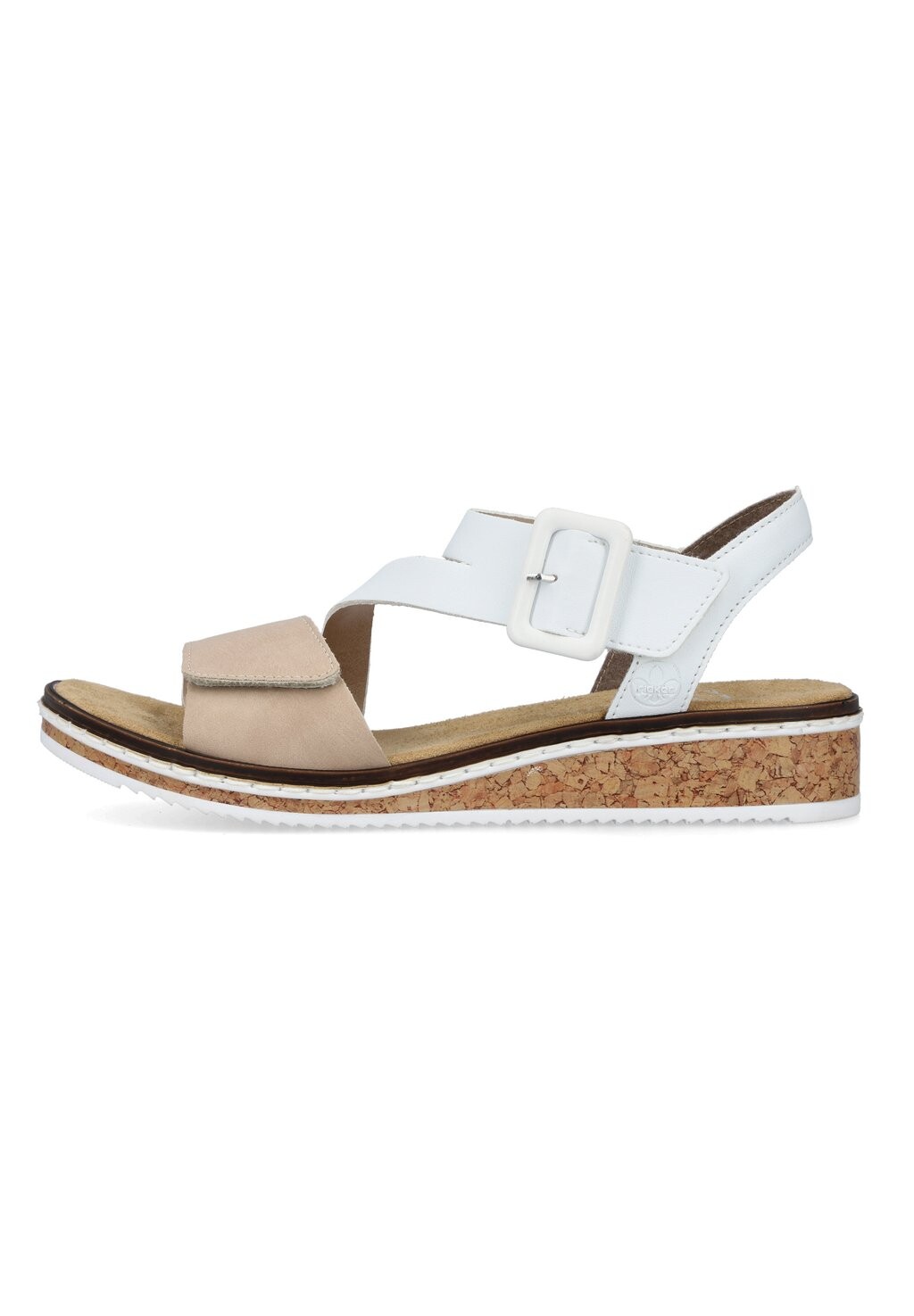 

Босоножки на танкетке Rieker, цвет beige