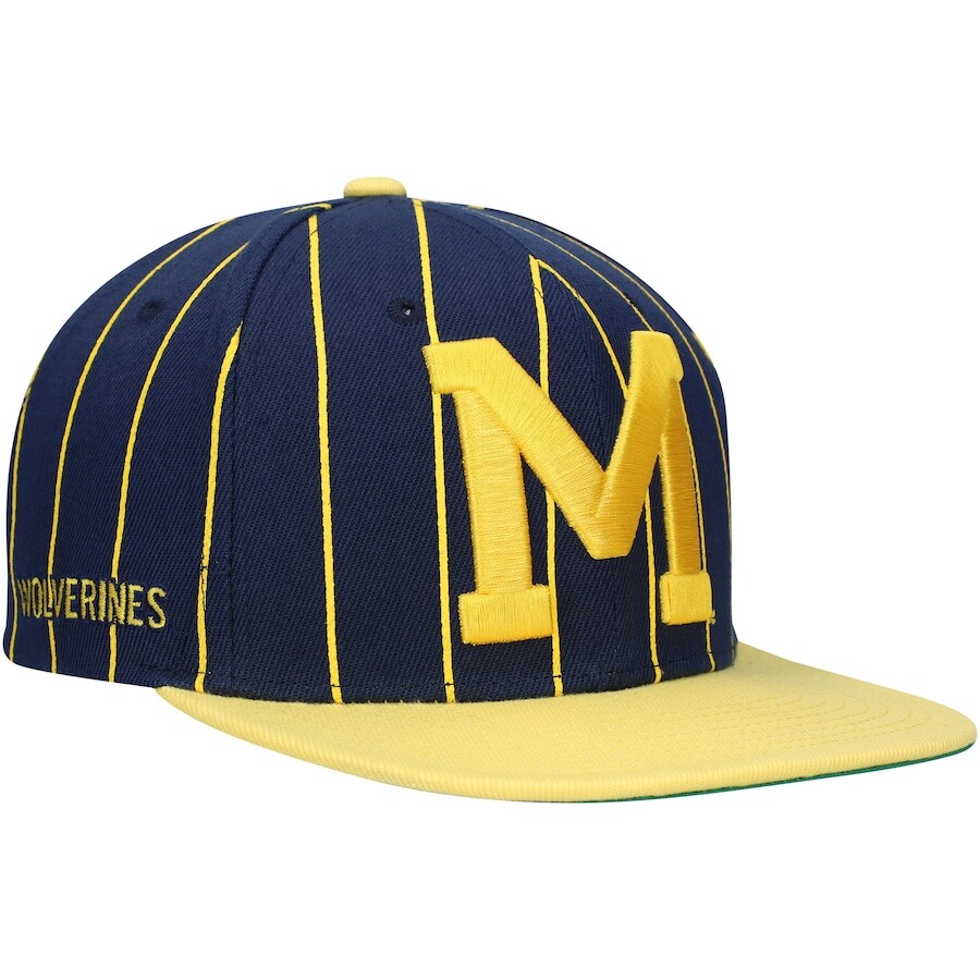 

Бейсболка Mitchell & Ness Michigan Wolverines, нави