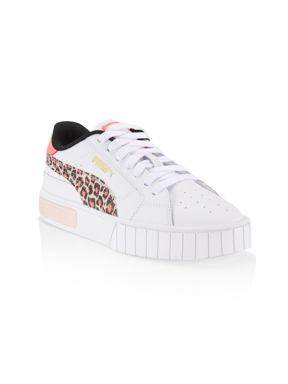 

Низкие кроссовки Little Girl's & Girl's Cali Star Wild Jr. Puma, белый