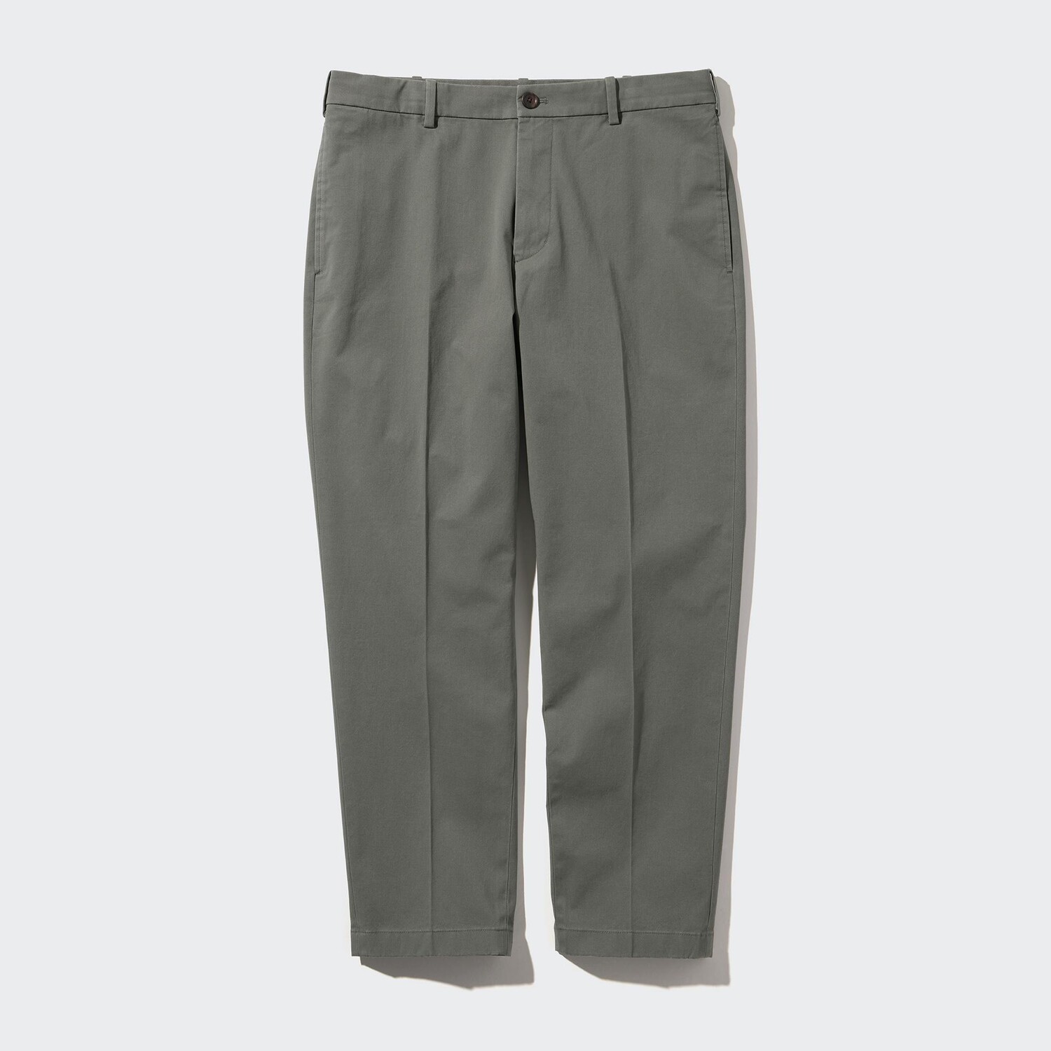 

Брюки UNIQLO smart из хлопка, оливковый, Зеленый, Брюки UNIQLO smart из хлопка, оливковый