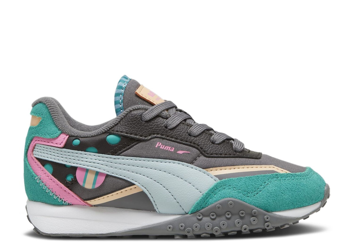 

Кроссовки Puma Blacktop Rider Little Kid 'Summer Camp', серый