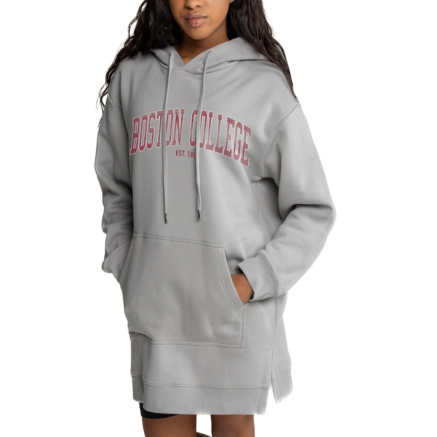 

Платье-худи Gameday Couture Boston College Eagles, серый
