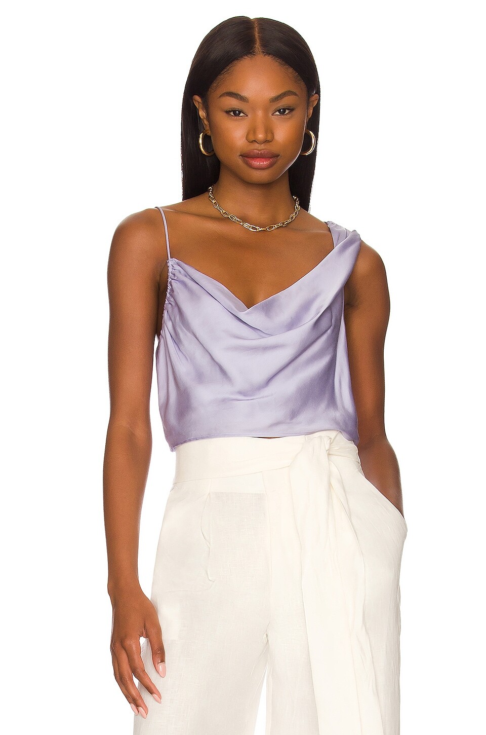 

Топ L'Academie Prisca Cropped, лавандовый