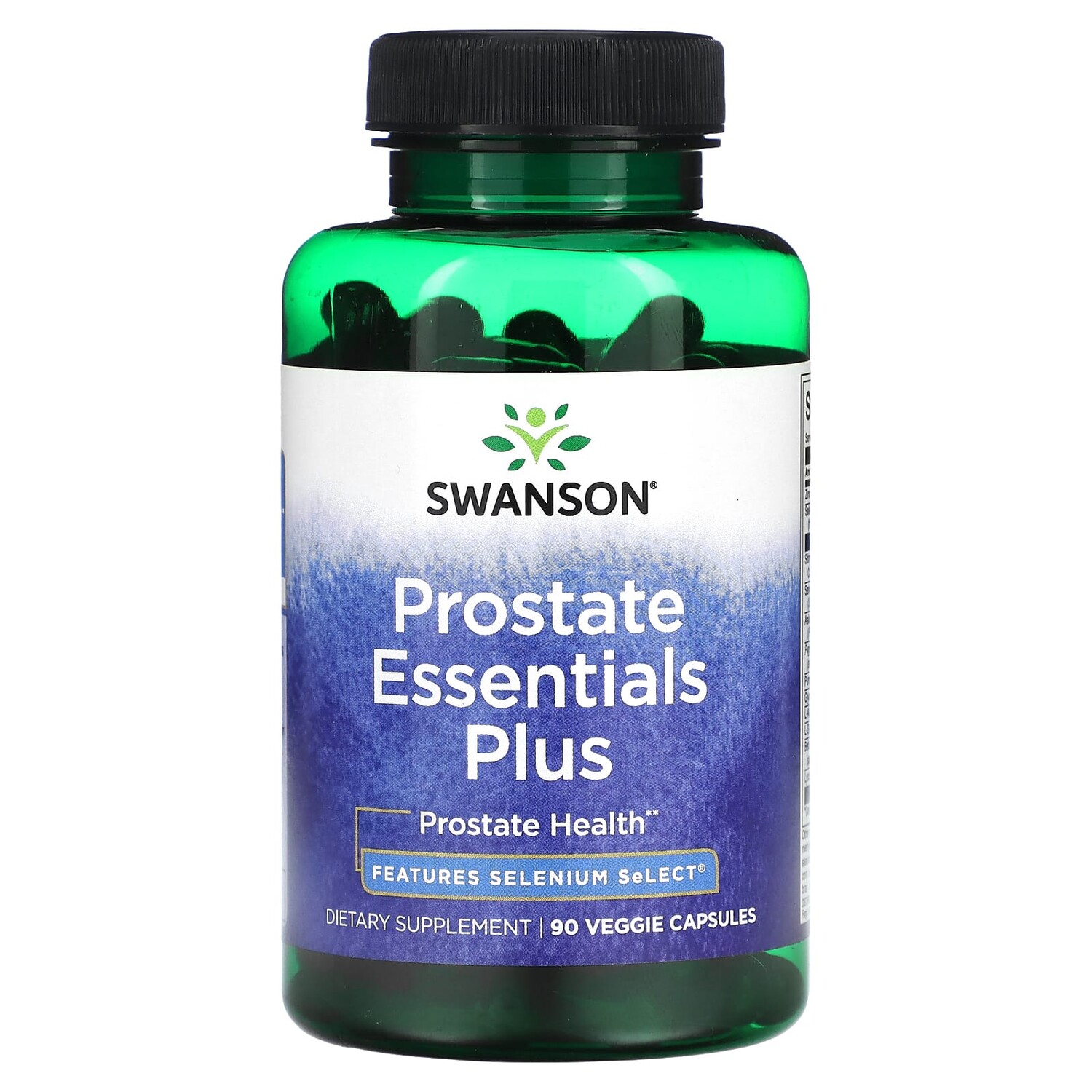 

Prostate Essentials Plus, 90 растительных капсул, Swanson
