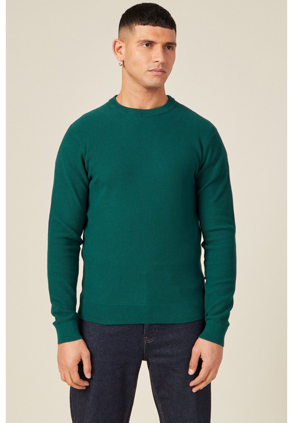 Вязаный свитер BONOBO Jeans, цвет vert canard вязаный свитер bonobo jeans