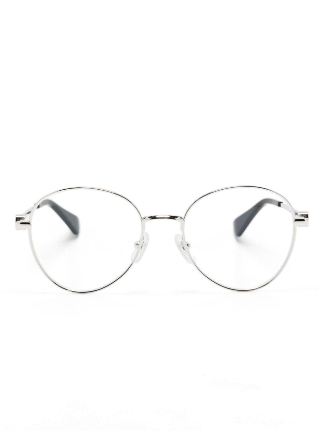 

Cartier Eyewear очки в круглой оправе с логотипом, серебристый