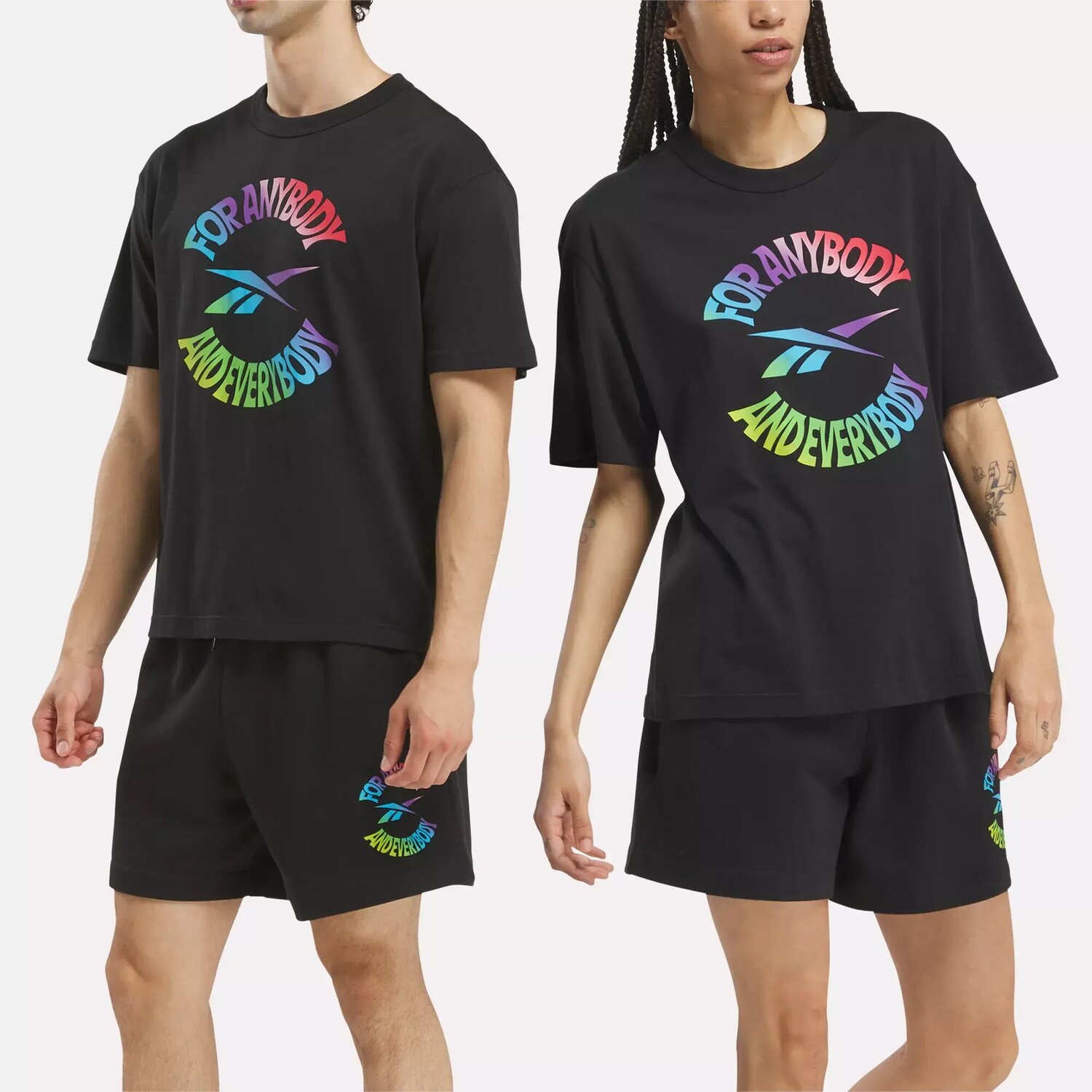 

Футболка «Гордость» Reebok, черный