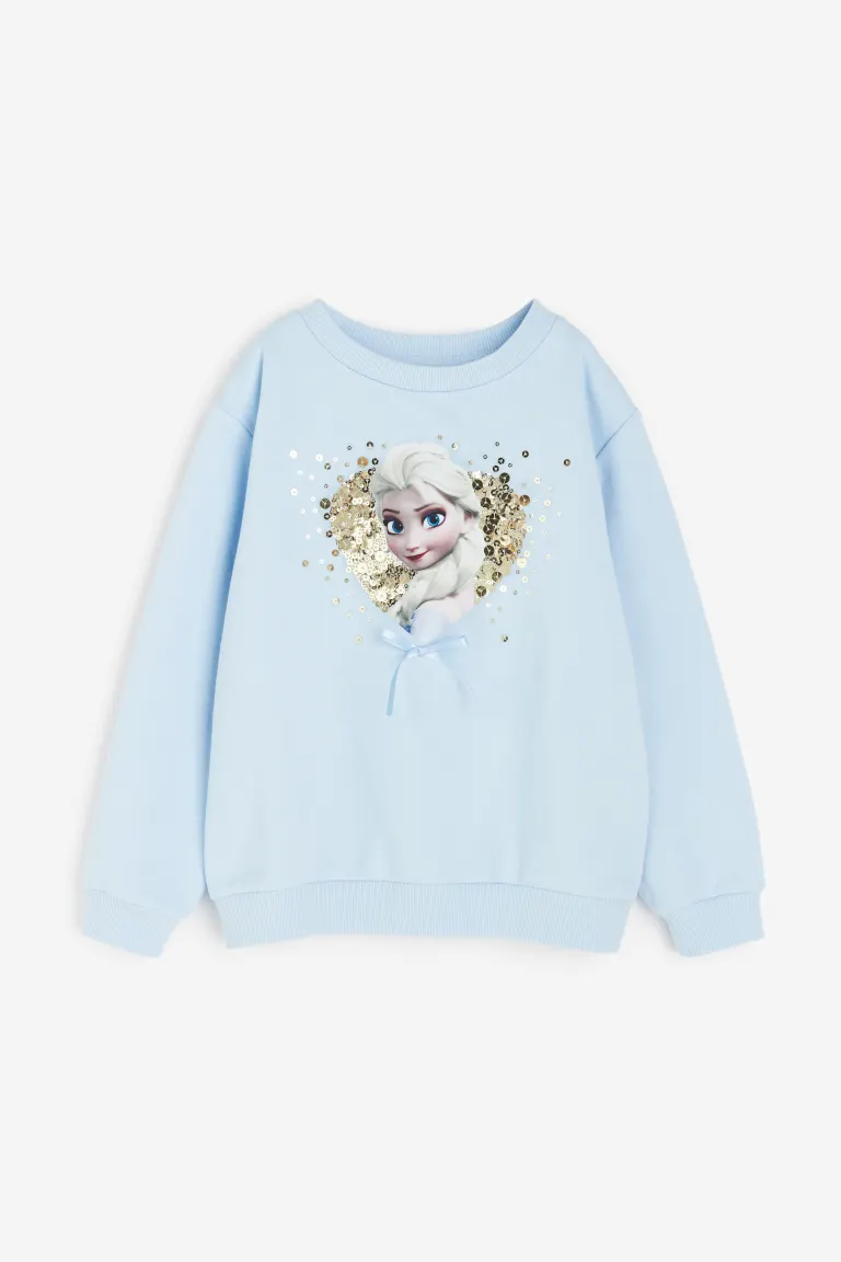 

Толстовка с принтом H&M, синий