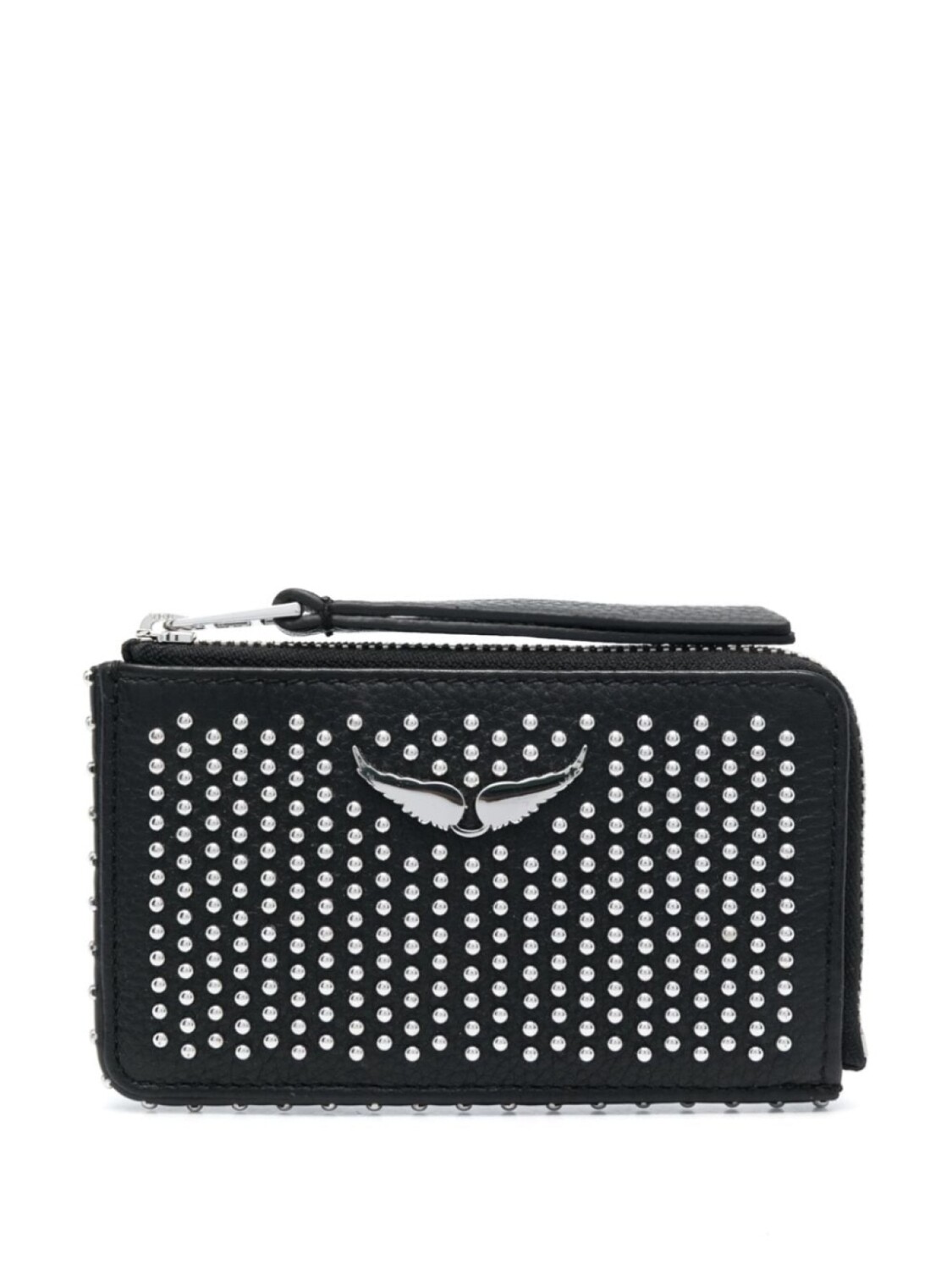 

Zadig&Voltaire кошелек Plumetis с заклепками, черный