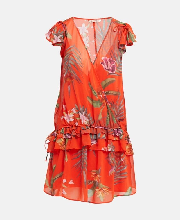 

Повседневное платье Desigual, красный