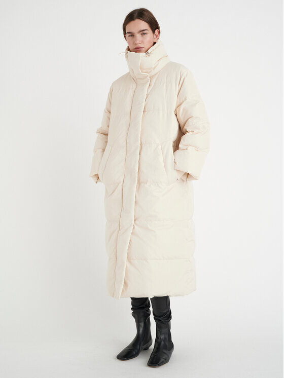 

Пуховик свободного кроя Inwear, экрю