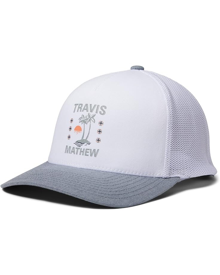 

Бейсболка TravisMathew Address Unknown, белый