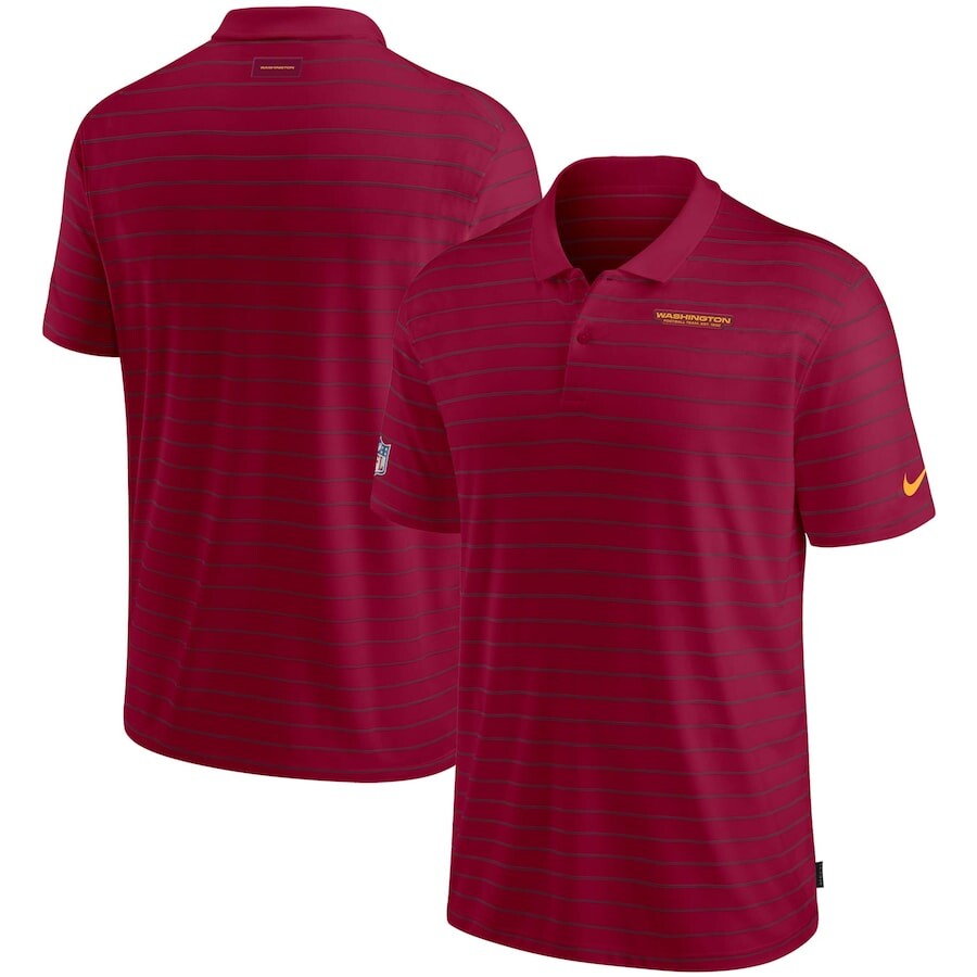 

Поло с коротким рукавом Nike Washington Football Team, бордовый