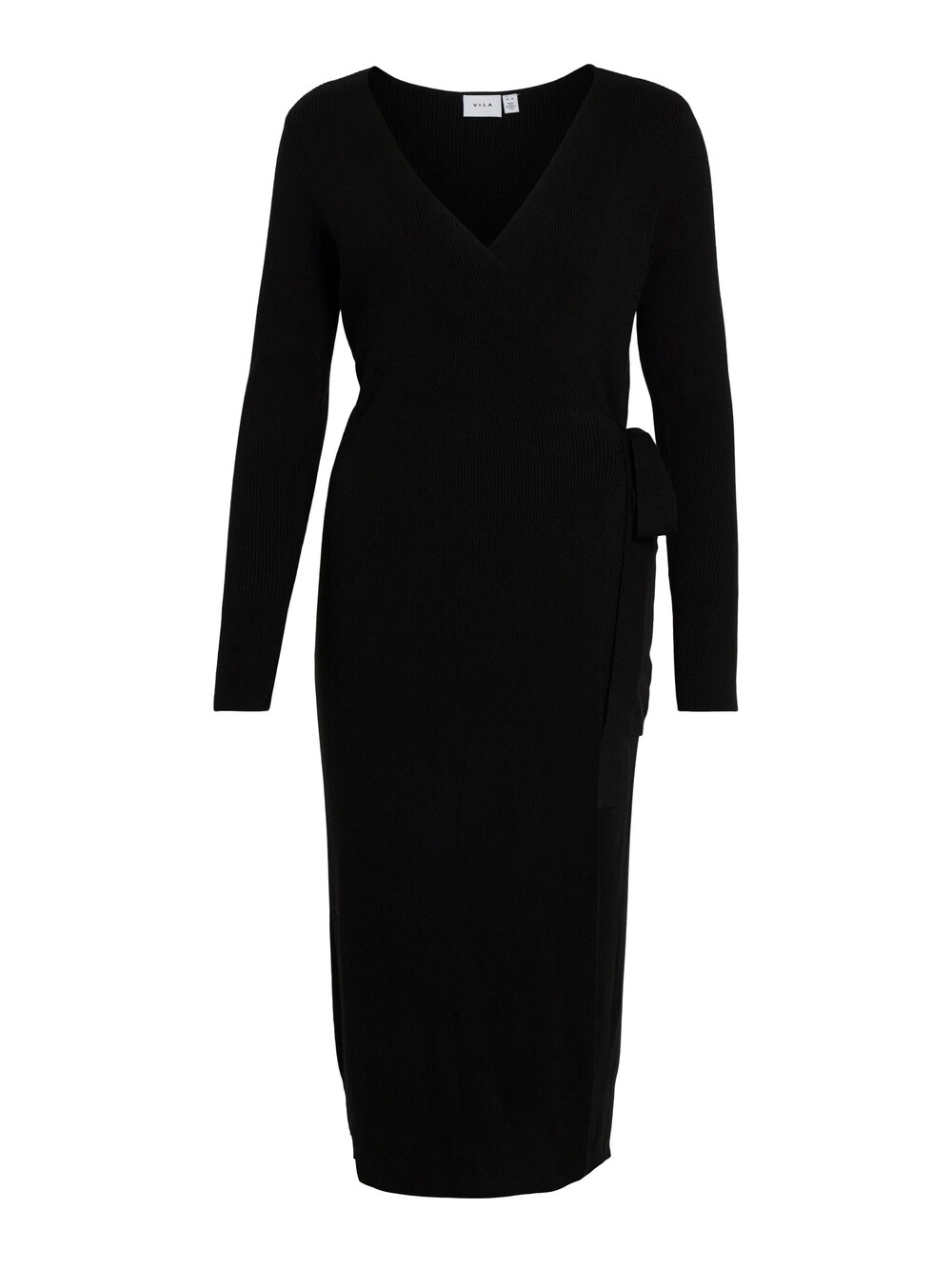 Вязанное платье Vila COMFY, черный