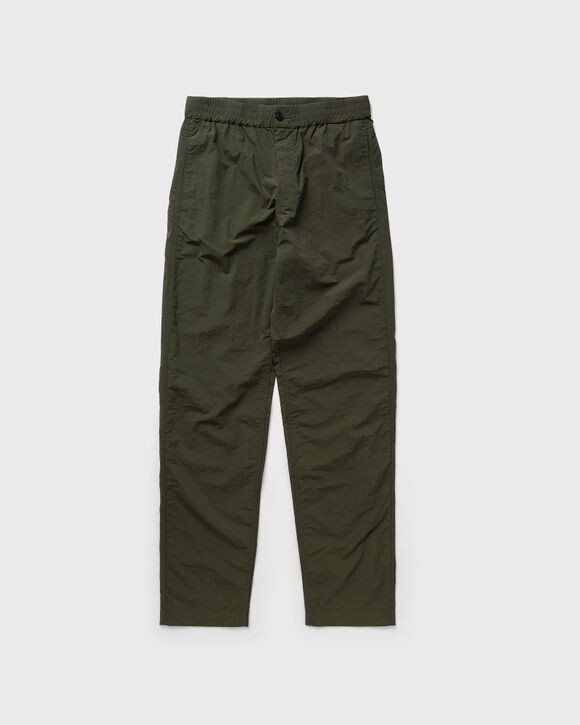 

Спортивный костюм Maison Kitsune Casual Straight Leg Pants In Crispy Nylon With Ton, цвет military green