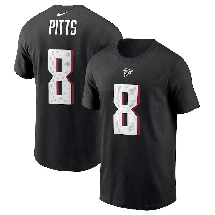 

Футболка с именем и номером Nike Atlanta Falcons, черный