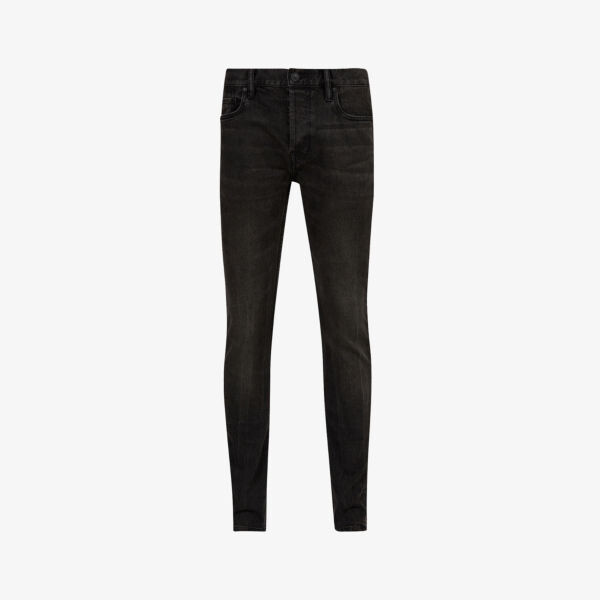 

Джинсы скинни средней посадки Cigarette Allsaints, черный