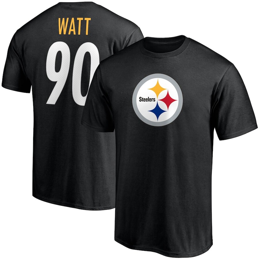 

Футболка с коротким рукавом Fanatics Branded Pittsburgh Steelers, черный