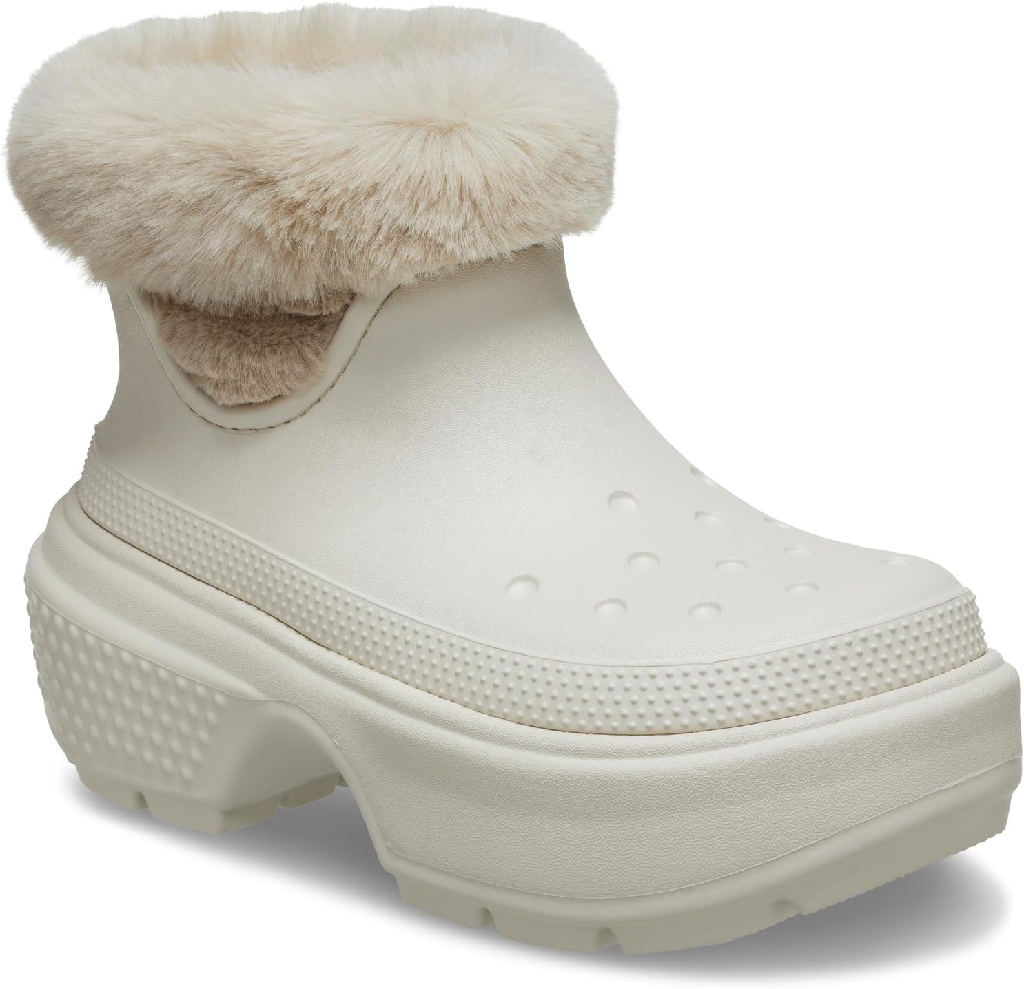 Зимние ботинки Stomp Lined Boot Crocs, цвет Stucco ботинки crocs stomp lined boot цвет stucco