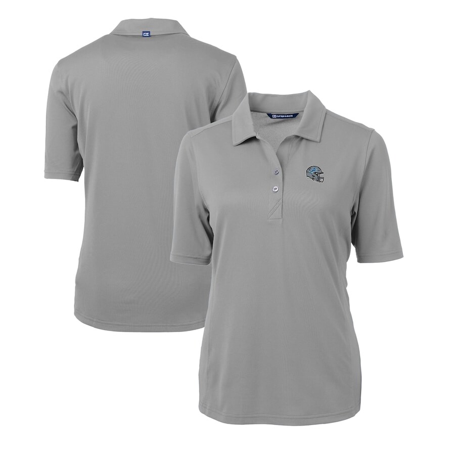 

Поло с длинным рукавом Cutter & Buck Detroit Lions, серый