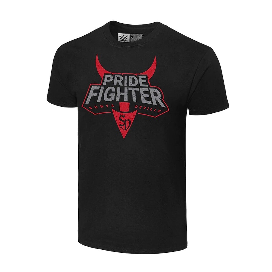 

Футболка с коротким рукавом WWE Authentic Sonya Deville, черный