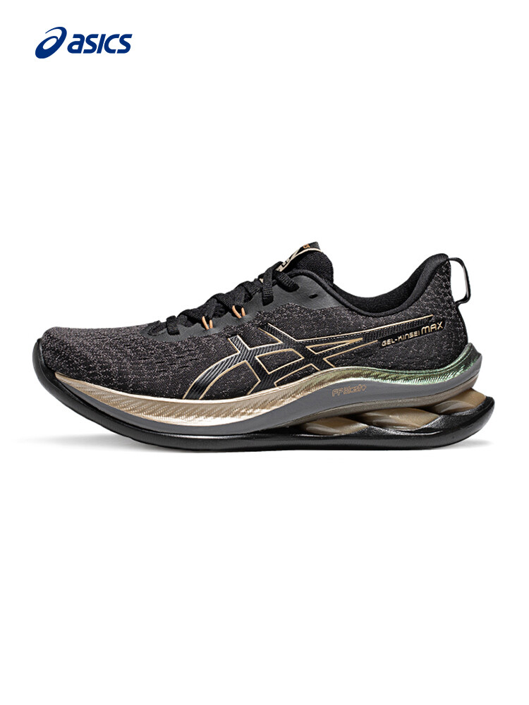 

Кроссовки мужские Asics Gel-Kinsei Max амортизирующие, черный / бежевый