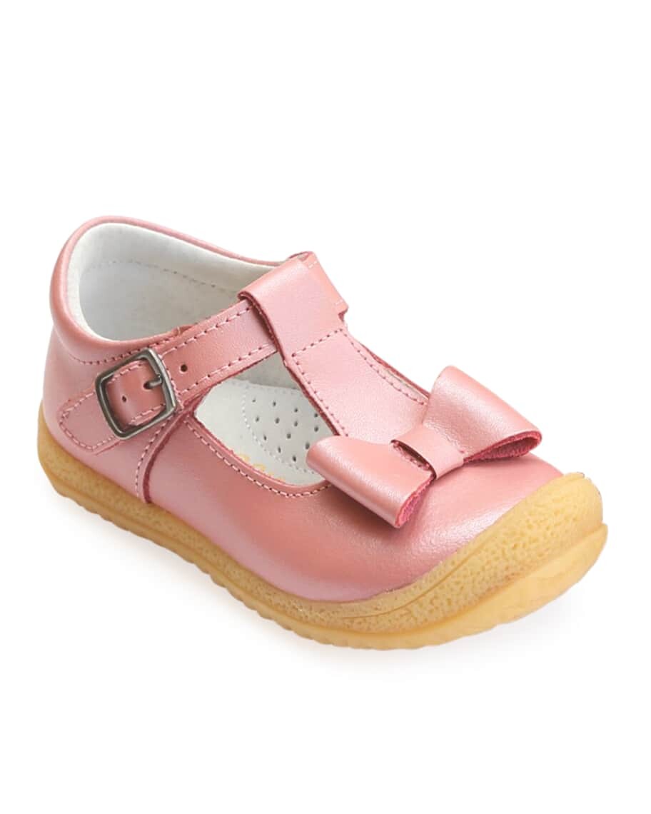 

Emma Bow T-Strap Mary Jane для девочек, для малышей/малышей/детей L'Amour Shoes