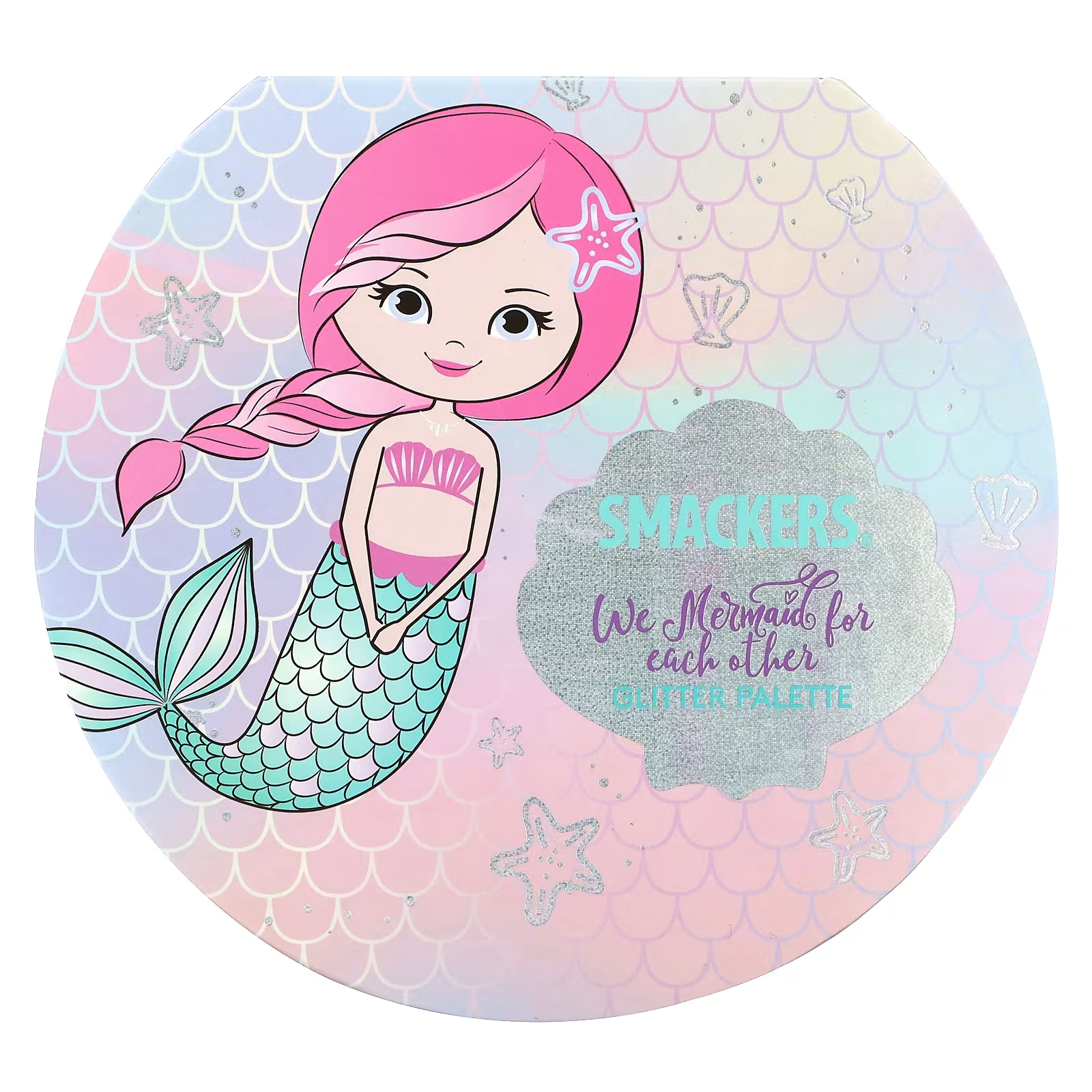 Палитра для век Lip Smacker Sparkle & Shine We Mermaid for Each Other innisfree матирующая минеральная пудра 5 г 0 17 унции