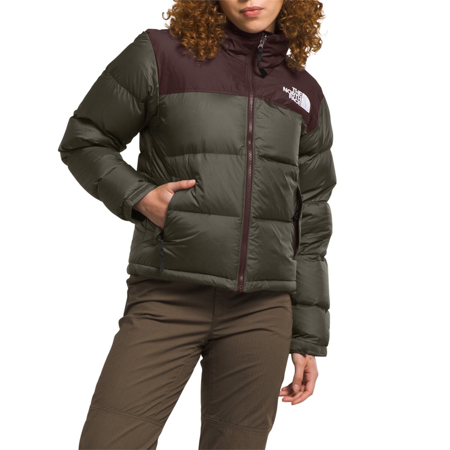 

Куртка The North Face 1996 Retro Nuptse, цвет New Taupe Green/Coal Brown