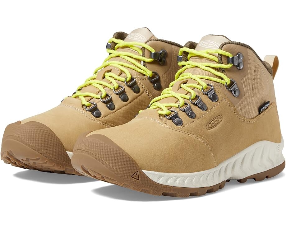 

Походные ботинки KEEN NXIS Explorer Mid Waterproof, цвет Safari/Birch