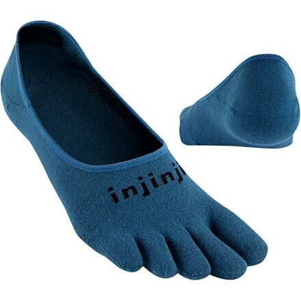 

Спортивные легкие скрытые носки CoolMax женские Injinji, серый