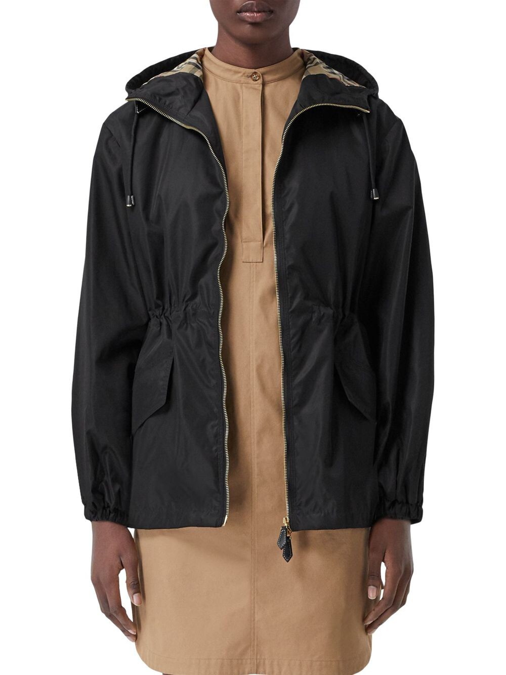 

Куртка Binham на молнии с логотипом Burberry, черный