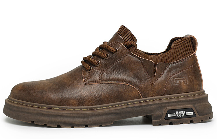 

Туфли мужские Men"s Casual Men Low-Top Cisuo, темно-коричневый