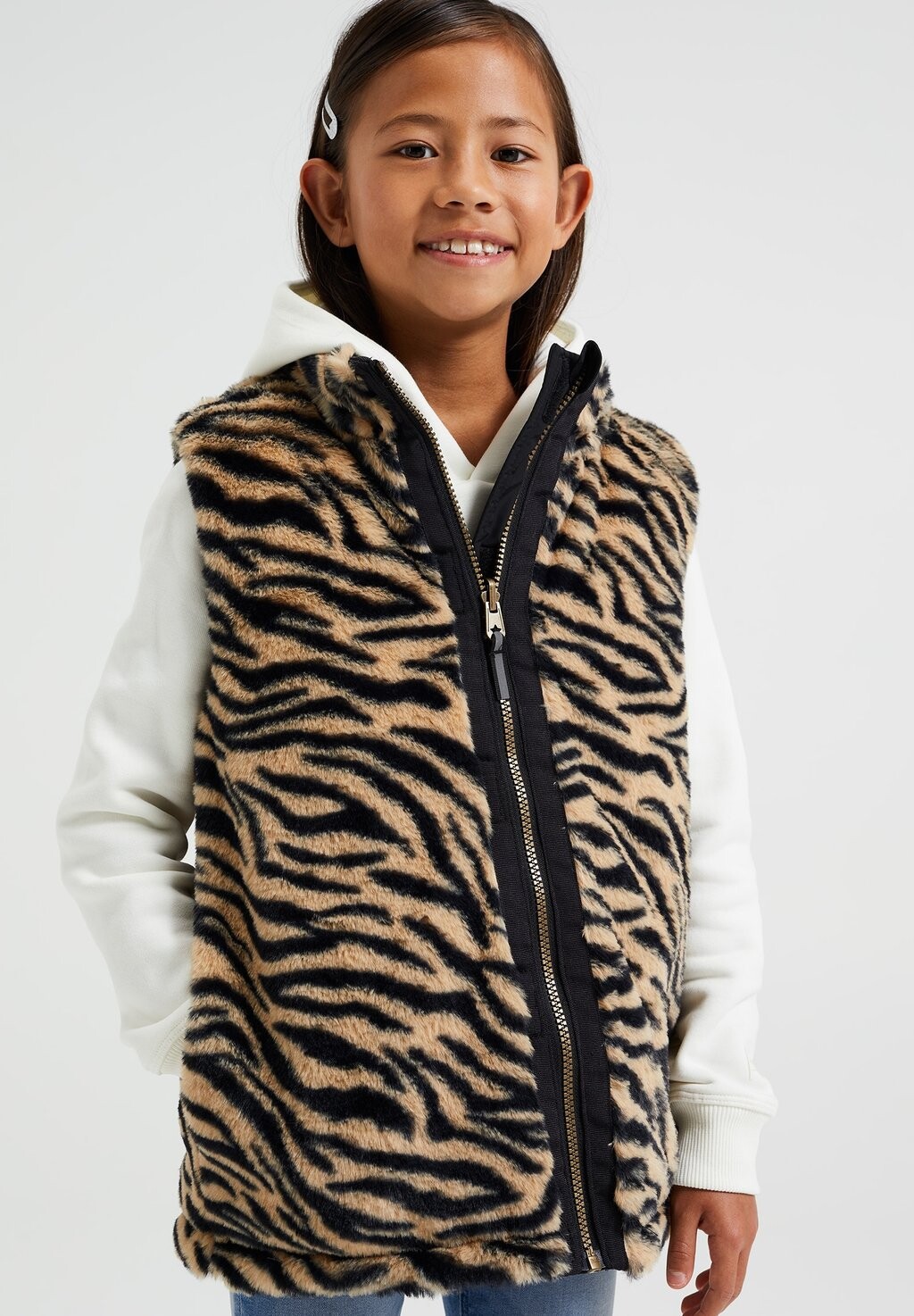 

Жилет REVERSIBLE BODYWARMER MET WE Fashion, цвет black