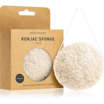 

BrushArt Konjac Sponge - Натуральная отшелушивающая губка для лица 4г