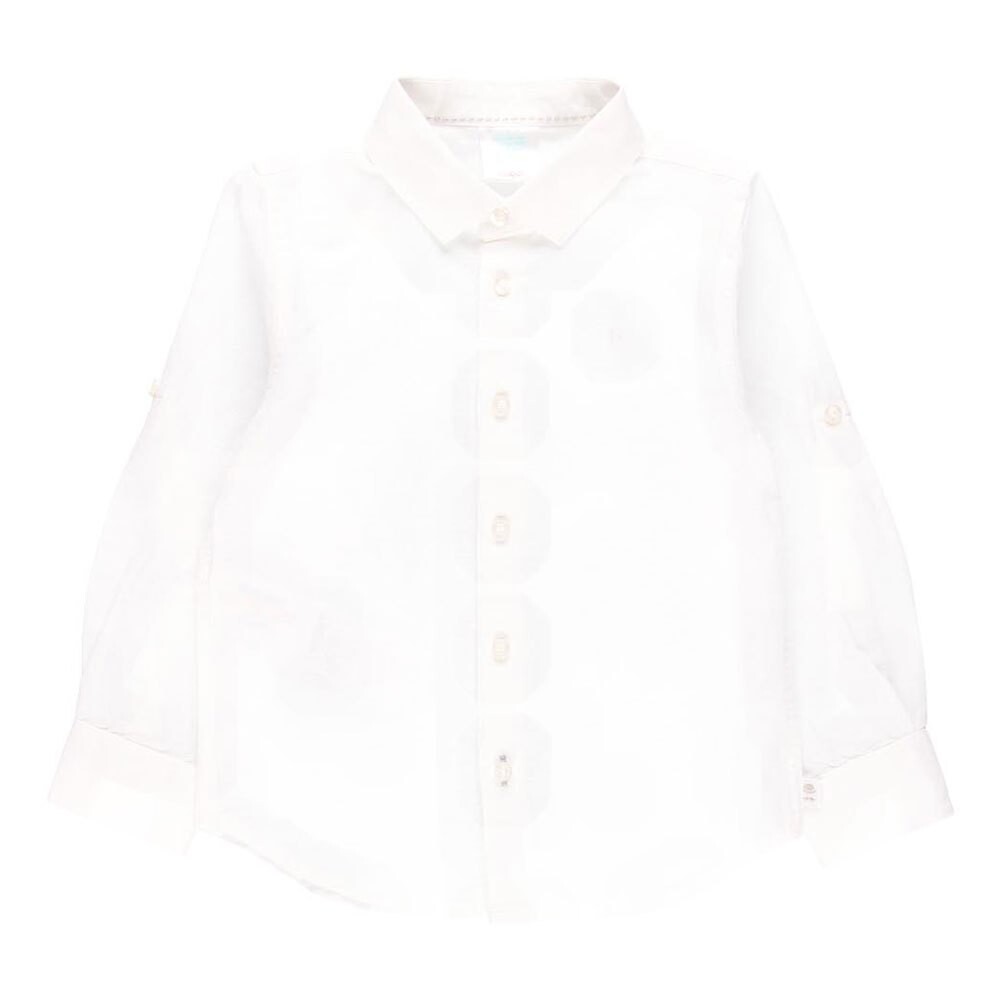 

Рубашка с длинным рукавом Boboli Linen, белый