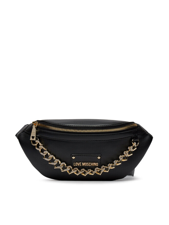 

Поясная сумка Love Moschino, черный