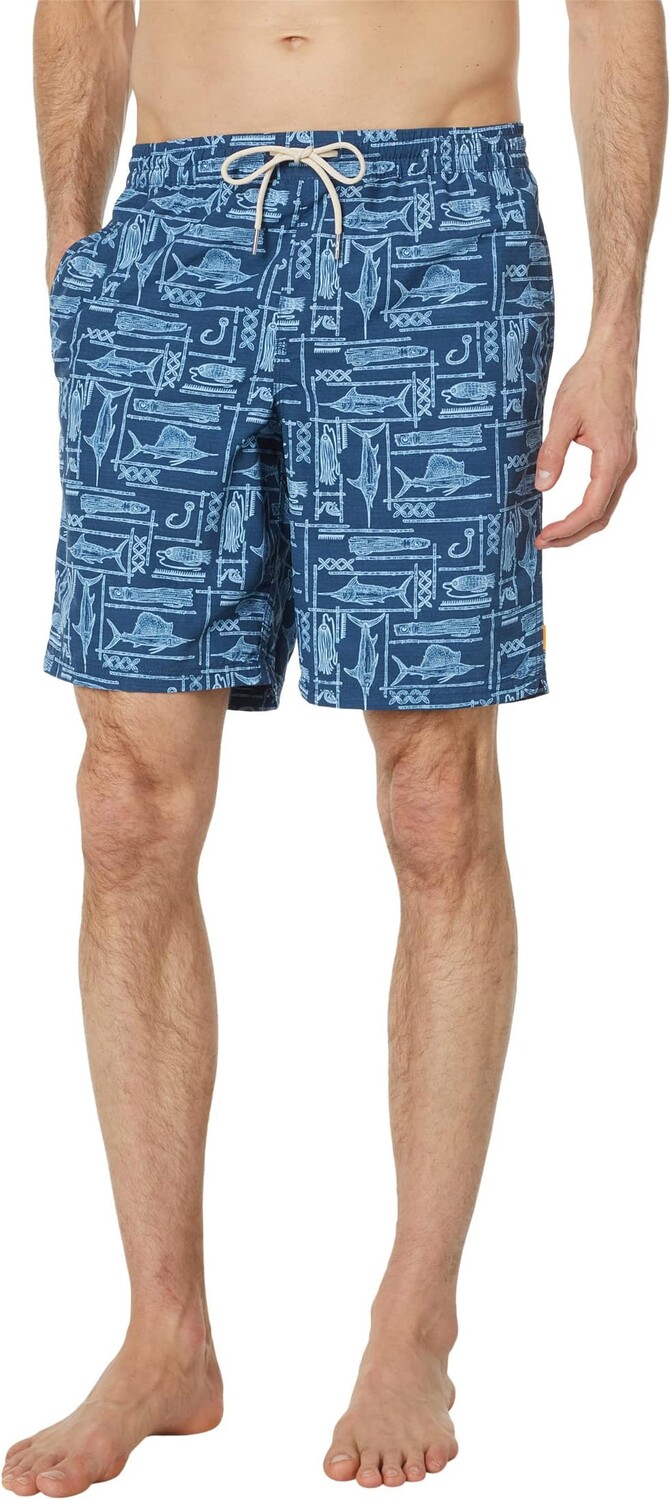 

Плавки Quiksilver Waterman BWF Volley, цвет Ensign Blue