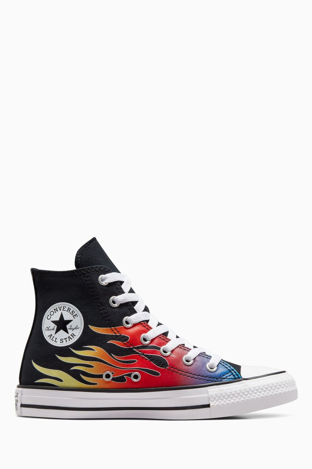 

Спортивная обувь Youth Cars с высоким верхом Converse, черный
