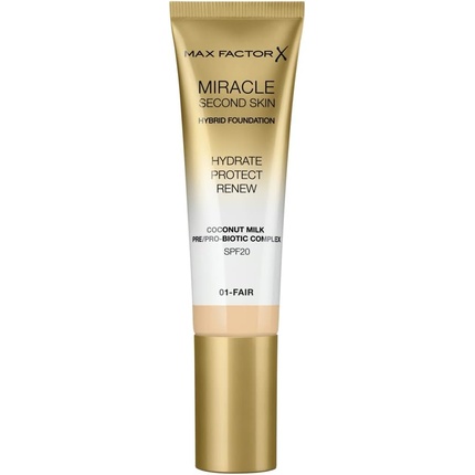 Max Factor Miracle Touch Second Skin 01 Fair 30мл