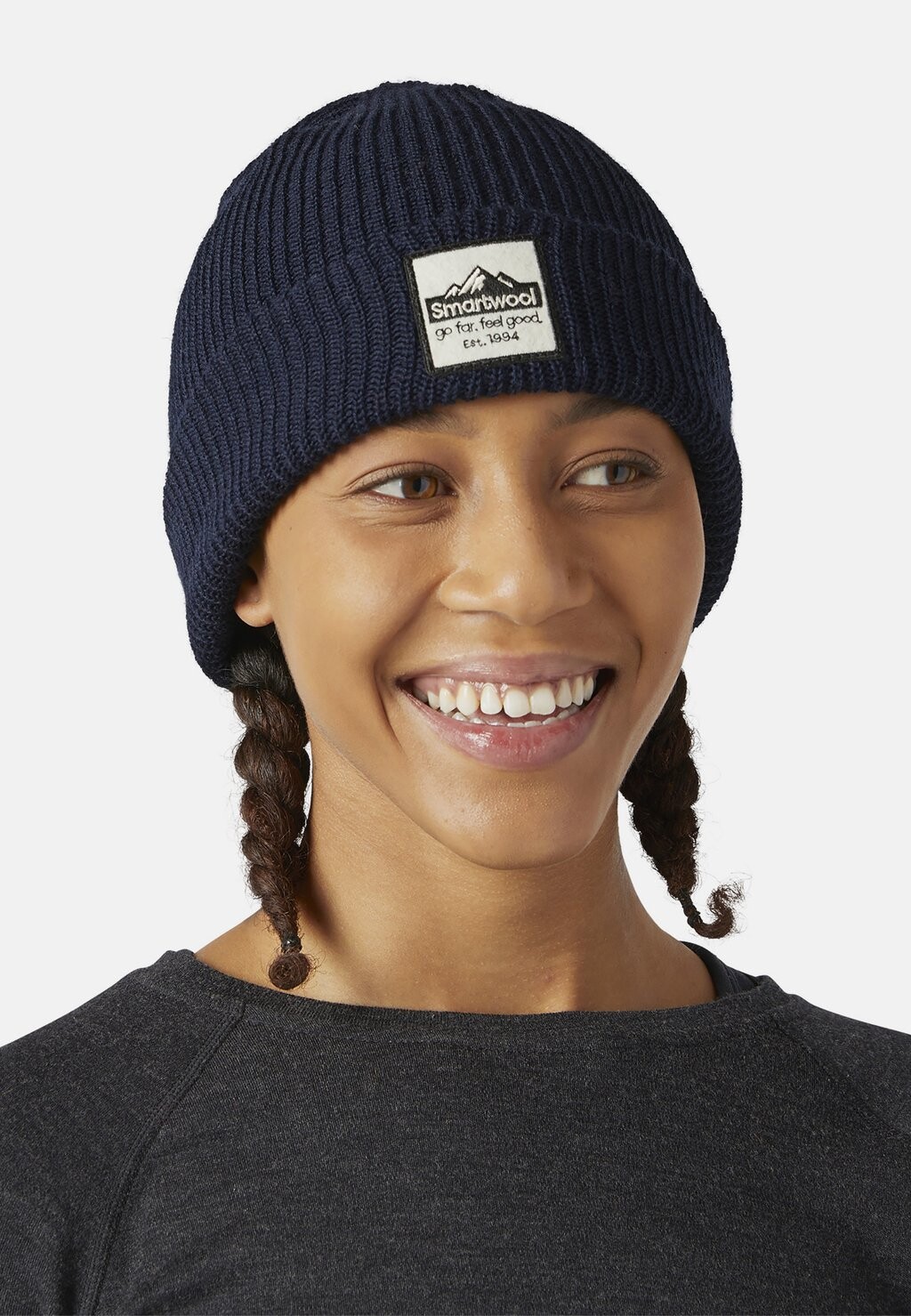 

Шапка-бини SMARTWOOL PATCH Smartwool, темно-синий