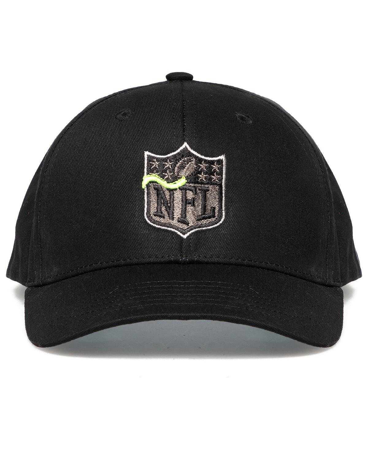 Мужская черная регулируемая кепка Snapback NFL Por La Cultura '21 Collection Dunbrooke