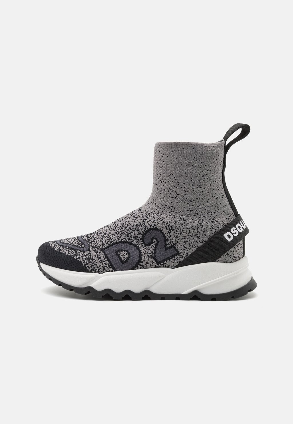 

Высокие кеды Unisex Dsquared2, цвет metallic/black/grey