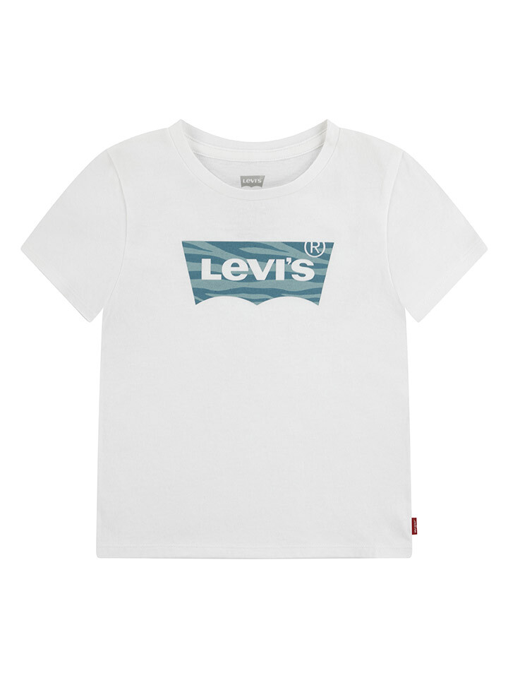 

Футболка Levi's Kids Zebra, белый