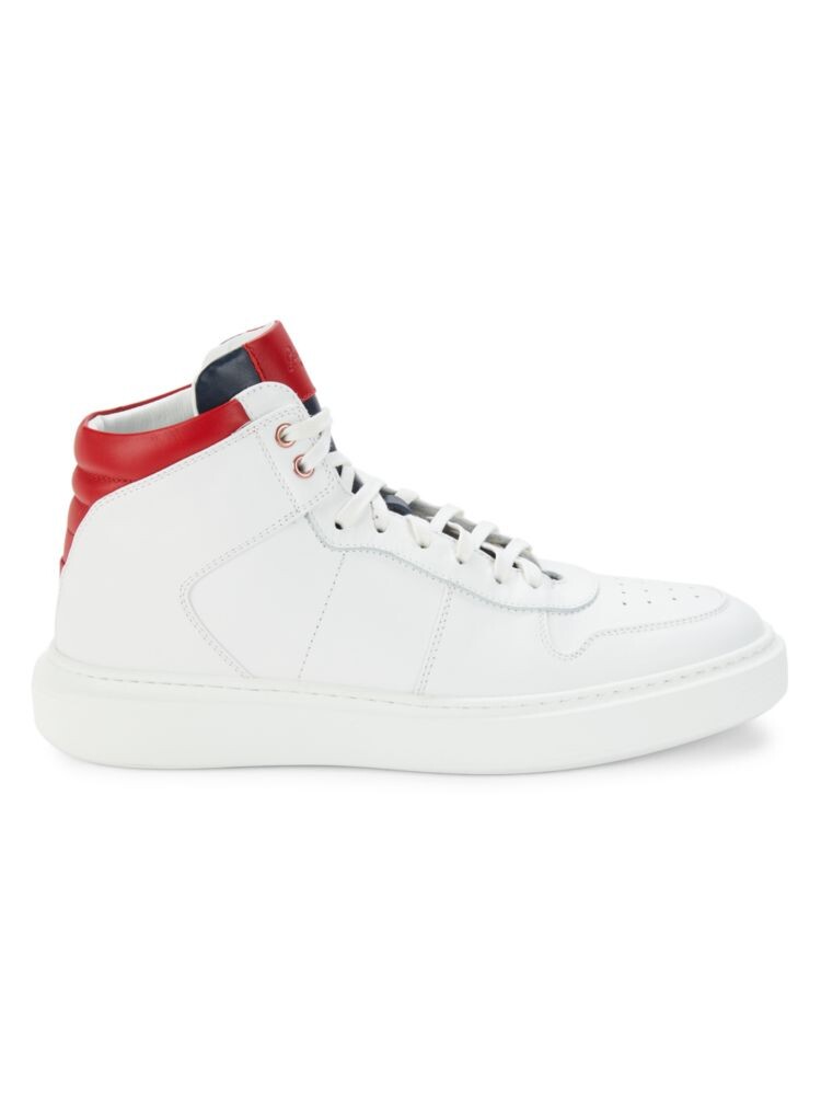 

Высокие кожаные кроссовки Legend London Good Man Brand, цвет White Navy