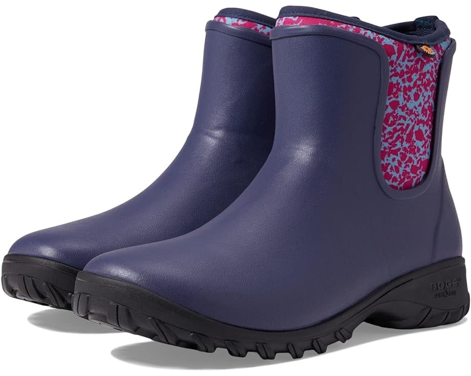 

Ботинки Bogs Sauvie Slip-On Boot Spotty, цвет Navy Multi