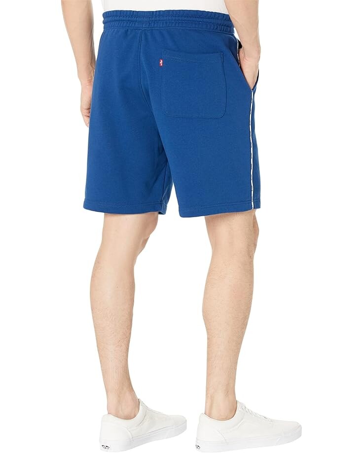 

Шорты Levi's Mens Graphic Piping Shorts, цвет Navy Peony - Blue