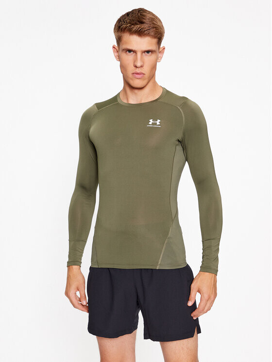 

Техническая футболка с компрессионным кроем Under Armour, хаки