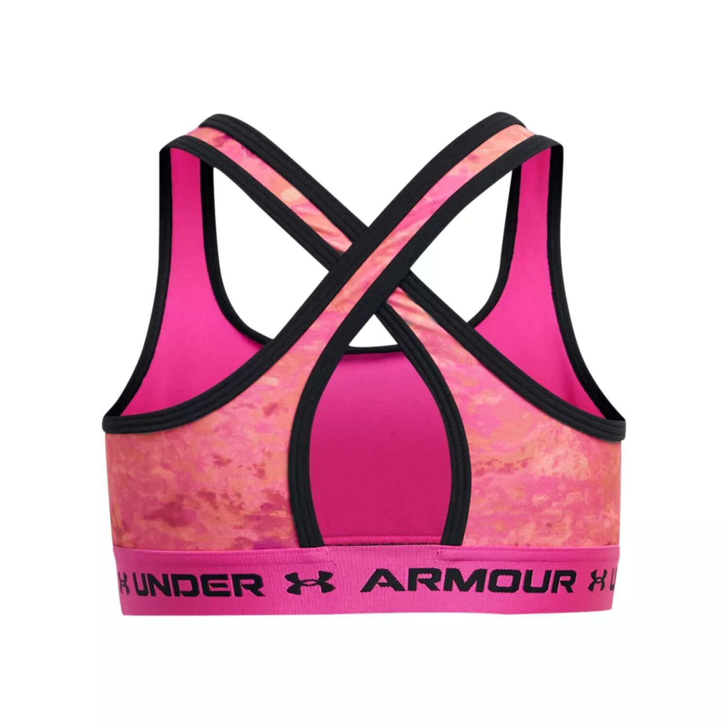 

Спортивный бюстгальтер Under Armour с перекрещенной спиной и принтом для девочек 7–20 лет Under Armour